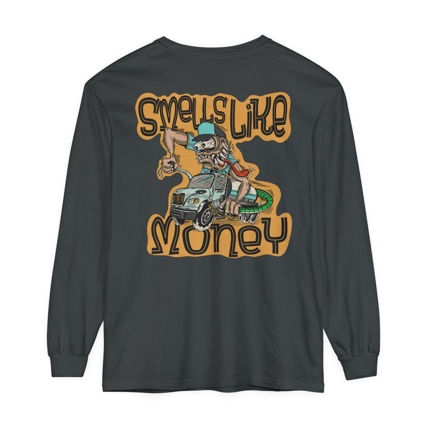 Unisex Garment-dyed Long Sleeve T-Shirt