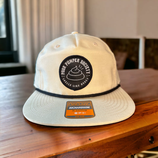 Poor Pumper Society Logo Patch Hat