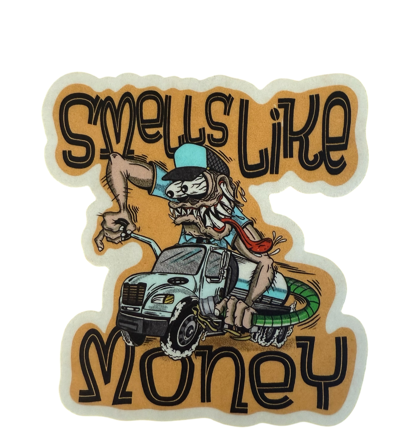 Smells Like Money Vinyl Sticker